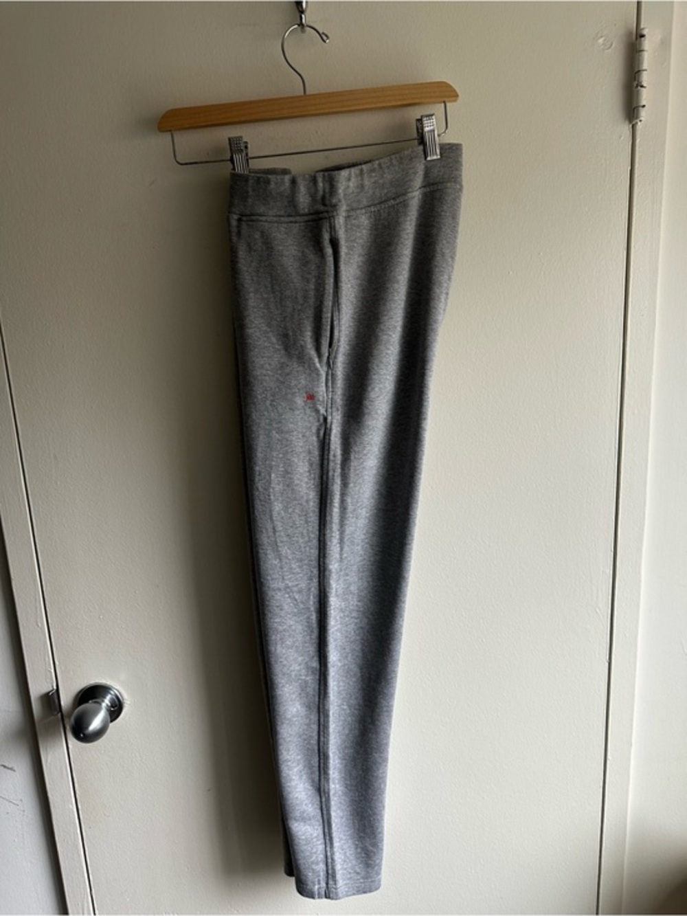 Isaia Grey Knit Tapered Linen Blend Casual Joggers USM